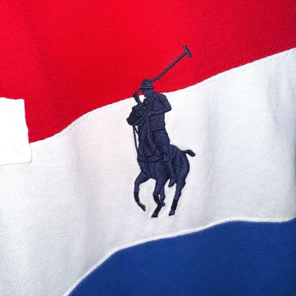 Polo Ralph Lauren Big Pony Yacht Club Classic Fit Polo Shirt Sz XL - Picture 4 of 9
